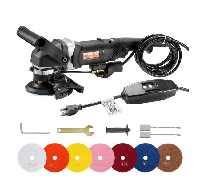 4 colių elektrinis šlapias akmens poliruoklis8