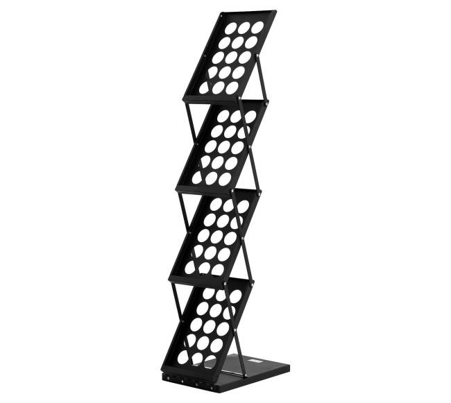 Sulankstomas žurnalų stovas su 4 kišenėmis9