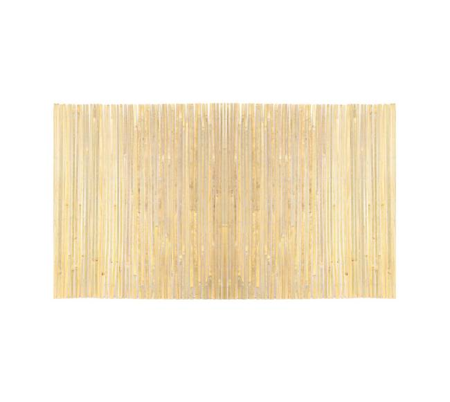 Natūrali bambuko plokštelių tvora0