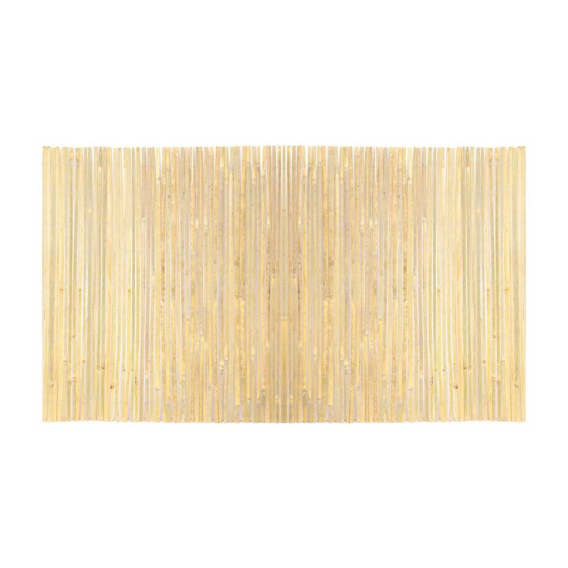 Natūrali bambuko plokštelių tvora0