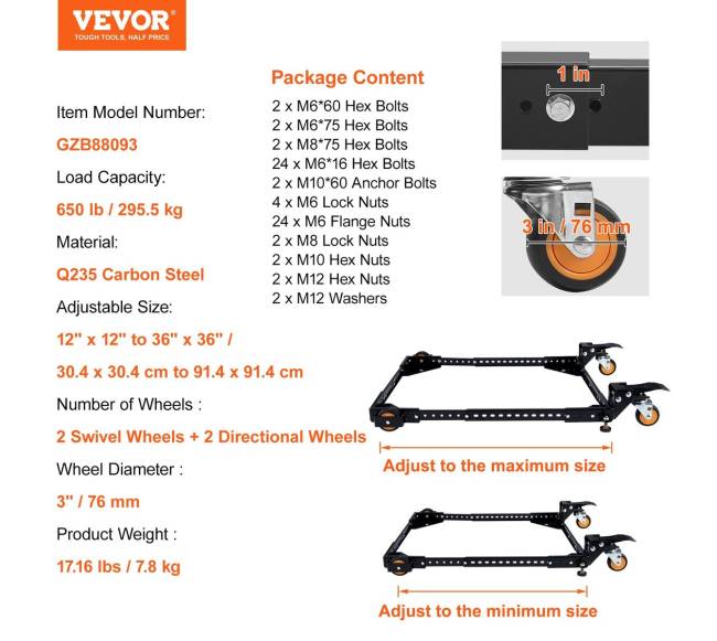 Universalus mobili įrangos stovas6