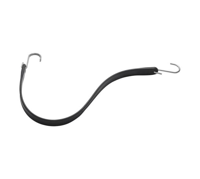 50 vienetų plokščių guminių tampų rinkinys su S-kabliuku8