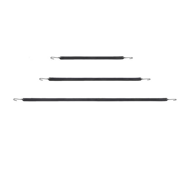 20 vnt plokščių tempimo diržų rinkinys su S-formos kabliu9