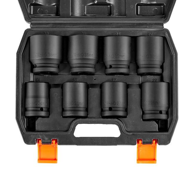 34 colio smūginis veržlių galvučių komplektas10