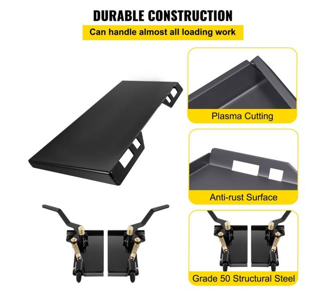 Mini krautuvo greito prijungimo plokštė3