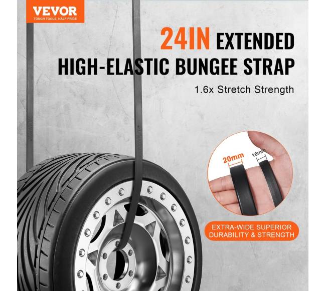 10 dalių elastinių diržų su S-kabliais rinkinys1