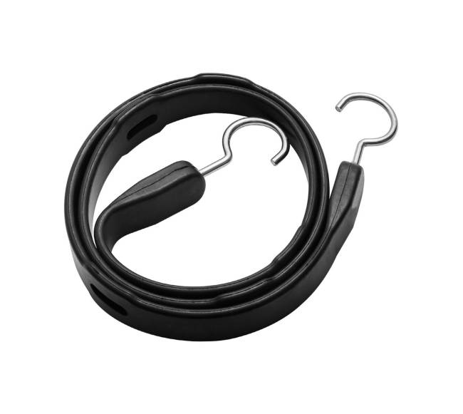 4 dalių plokščių guminių diržų rinkinys su kabliais8