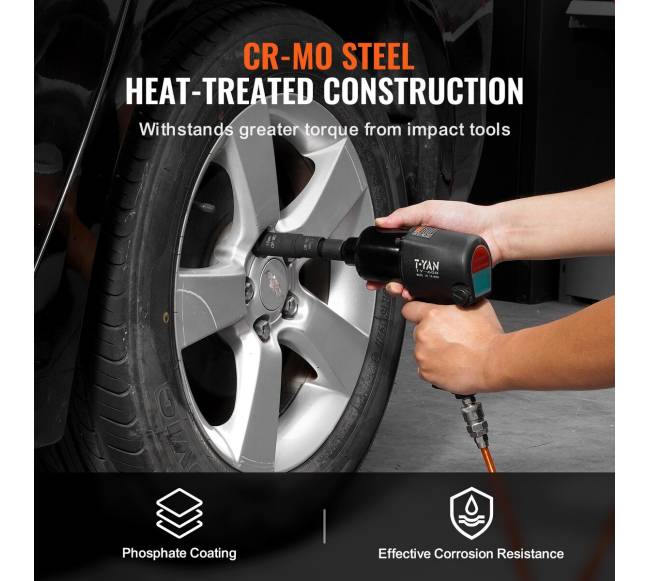 Ratų veržlių antgalių rinkinys su 12 įvadu4