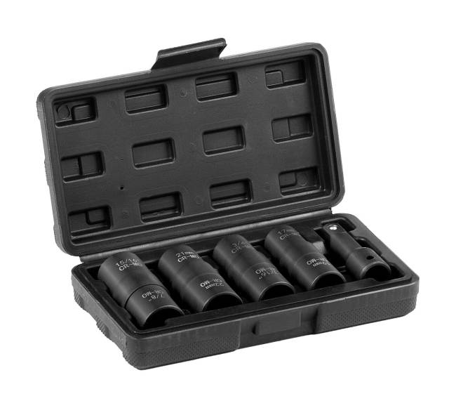 Ratų veržlių antgalių rinkinys su 12 įvadu9