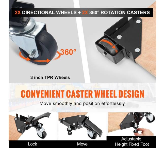 Universali mobili bazė įrankiams 181 kg2