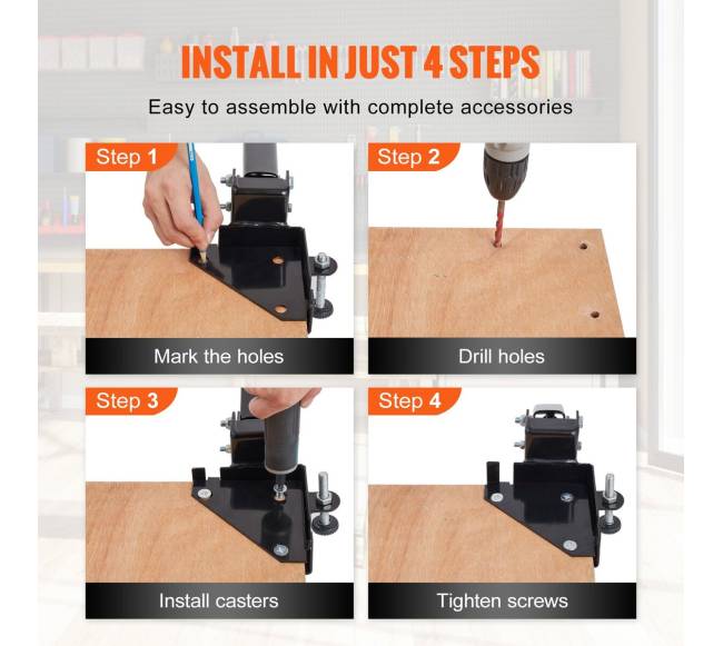 Universali mobili bazė įrankiams 181 kg4