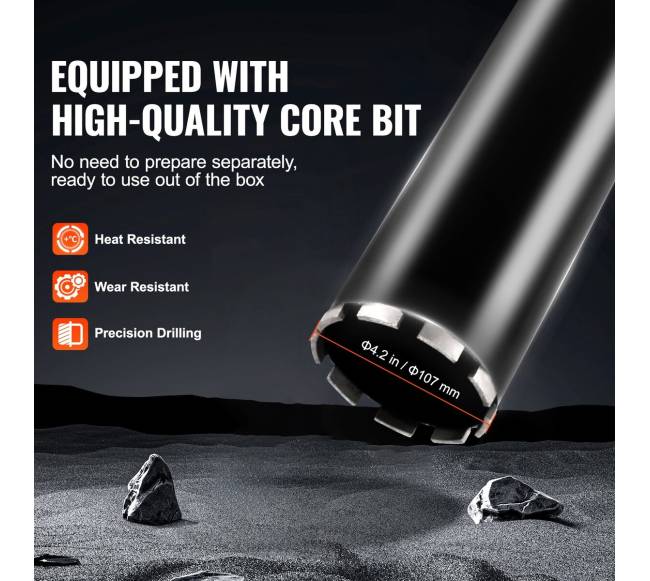 Deimantinė gręžimo mašina su stovu 3200W3