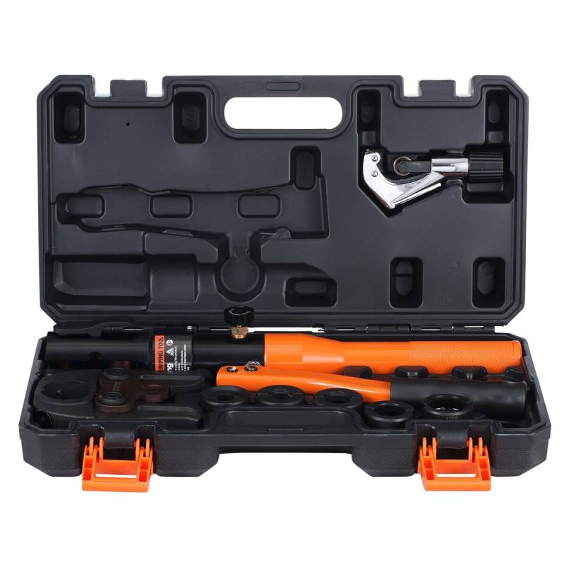 Vario vamzdžių presavimo įrankis su 360 pasukimu0