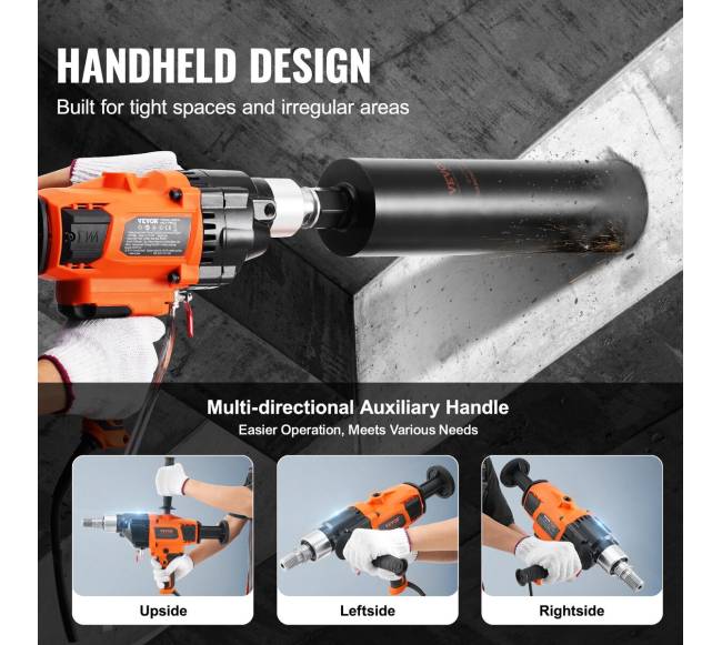 Šerdies gręžimo mašina 20-180 mm 2600W2