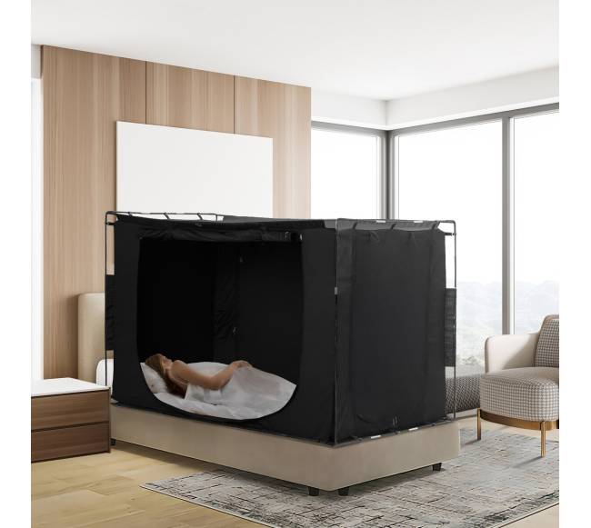 Trijų durų lovos palapinė su tamsinimu7