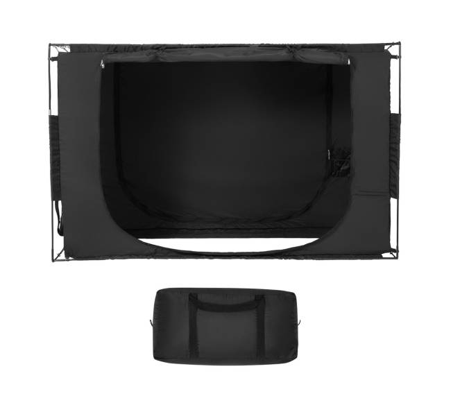 Trijų durų lovos palapinė su tamsinimu8