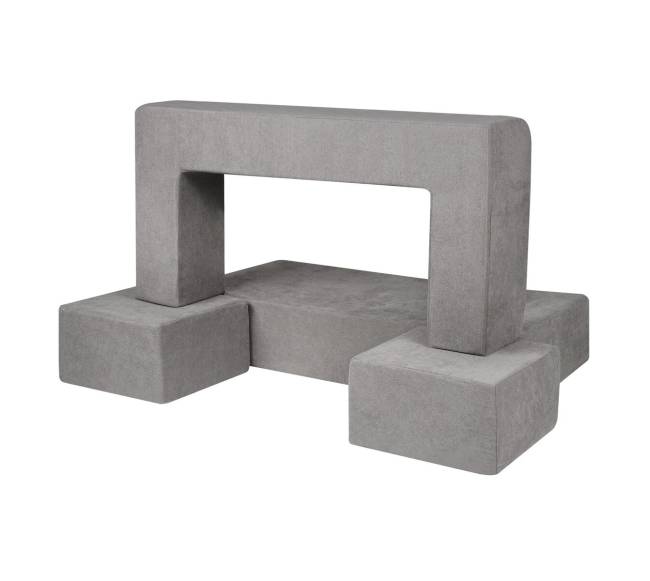 Vaikiška modulinė žaidimų sofa, 4 dalių10