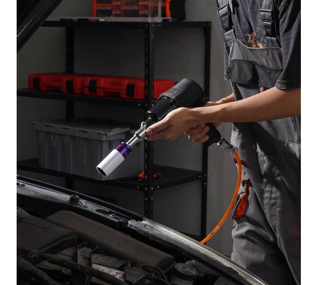 Ratlankių veržlių smūginis galvučių rinkinys 12"7