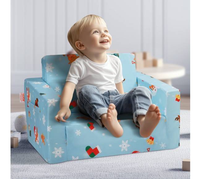 Sulankstoma vaikiška sofa-lova 2-in-17