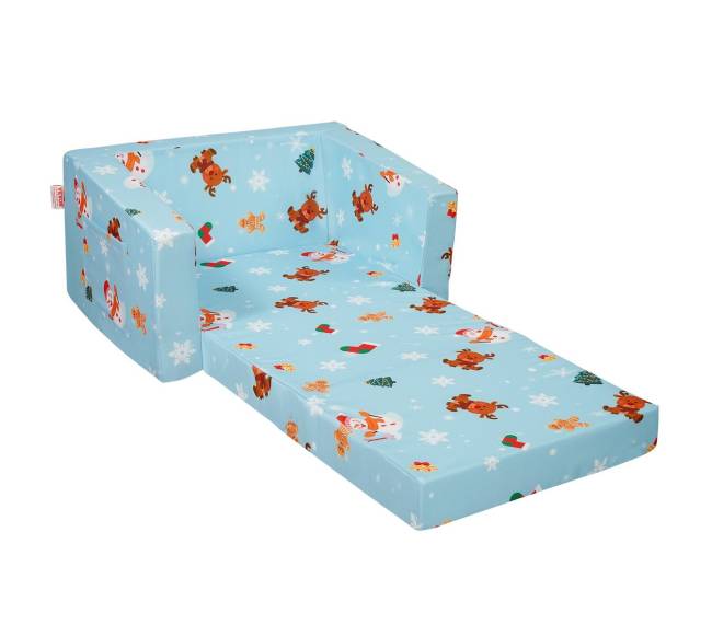 Sulankstoma vaikiška sofa-lova 2-in-110