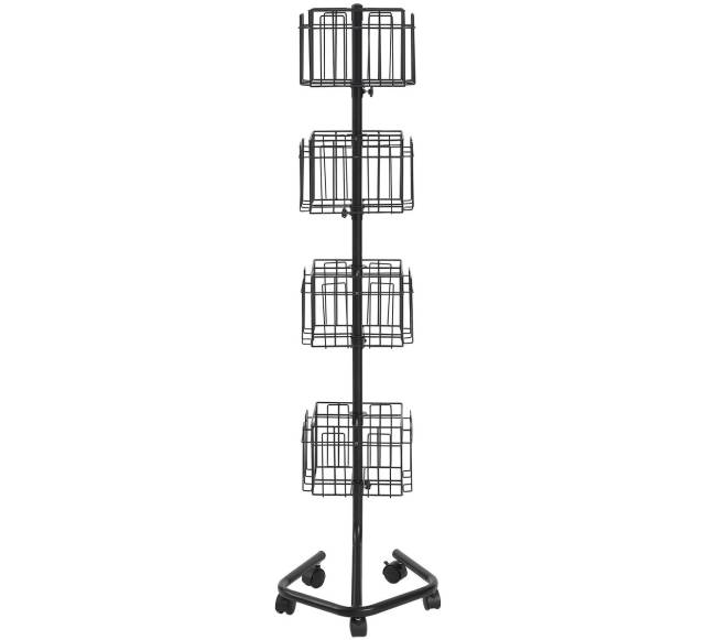 32 kišenėse brošiūrų stovų stovas10