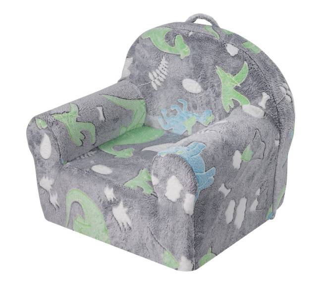 Švytinti vaiko kėdutė pilka0