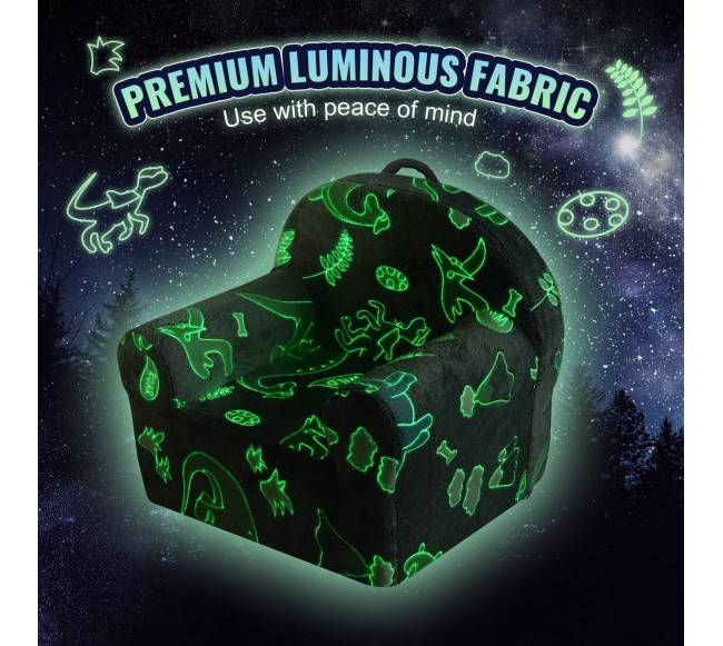 Švytinti vaiko kėdutė pilka2