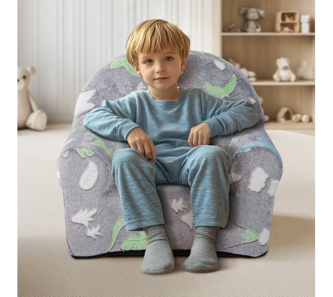 Švytinti vaiko kėdutė pilka7