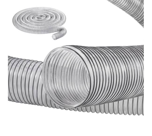 100 mm x 15 m dulkių šalinimo žarna PVC0