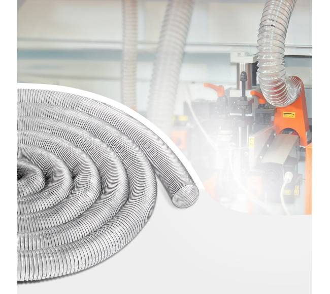 100 mm x 15 m dulkių šalinimo žarna PVC7