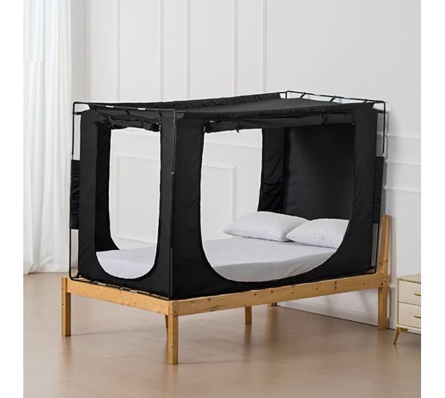 Trijų durų miegamojo palapinė su juodu audiniu7