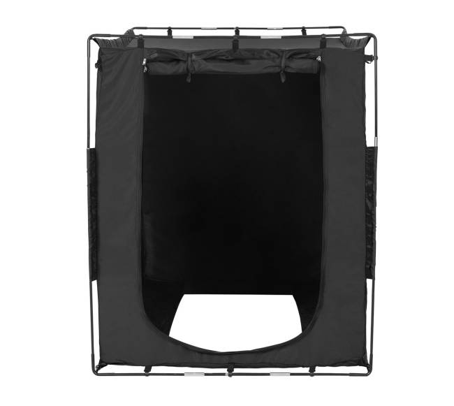 Trijų durų miegamojo palapinė su juodu audiniu9