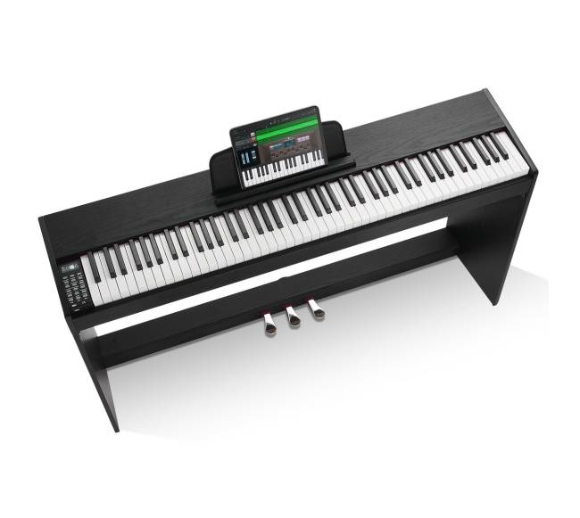 88 klavišų skaitmeninis pianinas su stovu8
