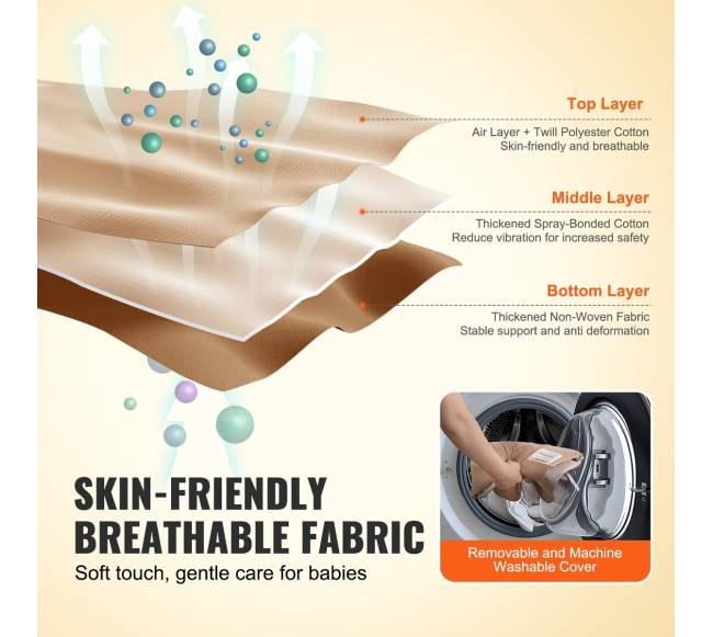 Sulankstoma kūdikių supynė su 2 padėčių kampais3