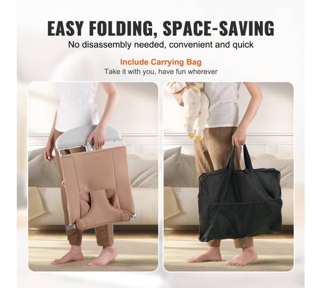 Sulankstoma kūdikių supynė su 2 padėčių kampais5