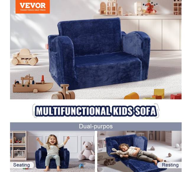 Sulankstoma vaikiška kėdė-minkštasuolis1