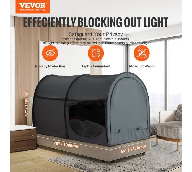 Keturių durų miegamojo palapinė su tamsinančiomis sienelėmis1