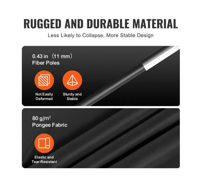 Trijų durų lovos palapinė su 70% užtemdymu5