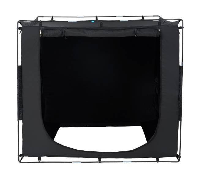 Trijų durų lovos palapinė su 70% užtemdymu9