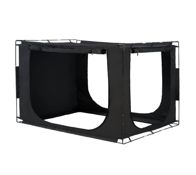 Trijų durų lovos palapinė su 70% užtemdymu10