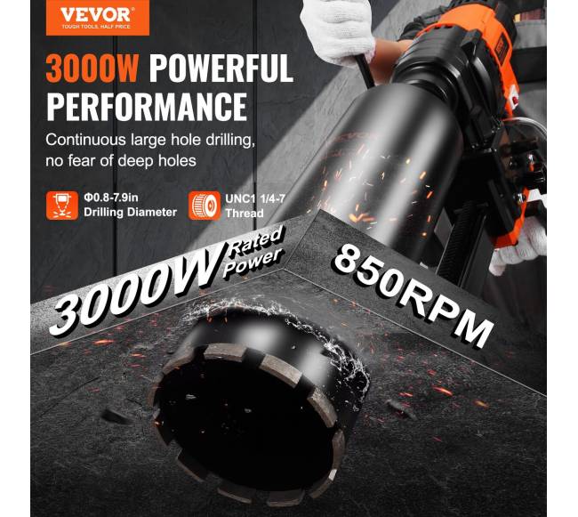 Deimantinė gręžimo mašina su stovu1