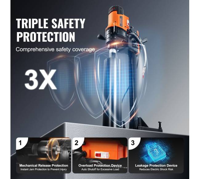 Deimantinė gręžimo mašina su stovu6