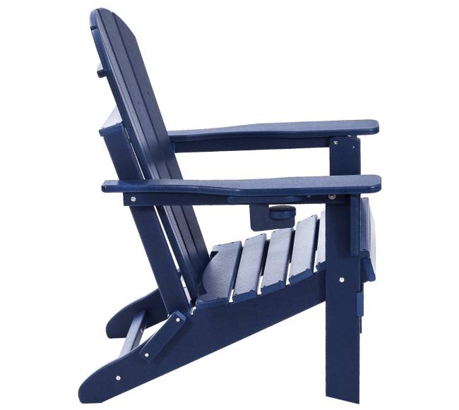 Plastikinė adirondak kėdžių pora, mėlyna10