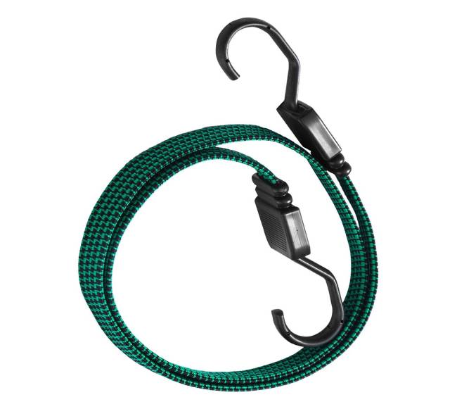 32 vienetų plokščias guminių virvių rinkinys su J formos kabliukais8