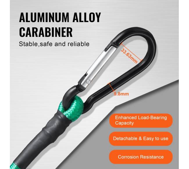 30 vnt. elastingų virvių rinkinys su karabinais4