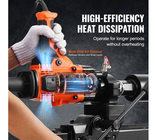 Šerdies gręžimo mašina su laikikliu, 2000W5