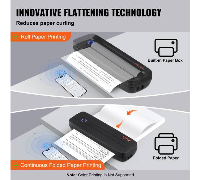 Belaidis nešiojamas spausdintuvas kelionėms ir namams3