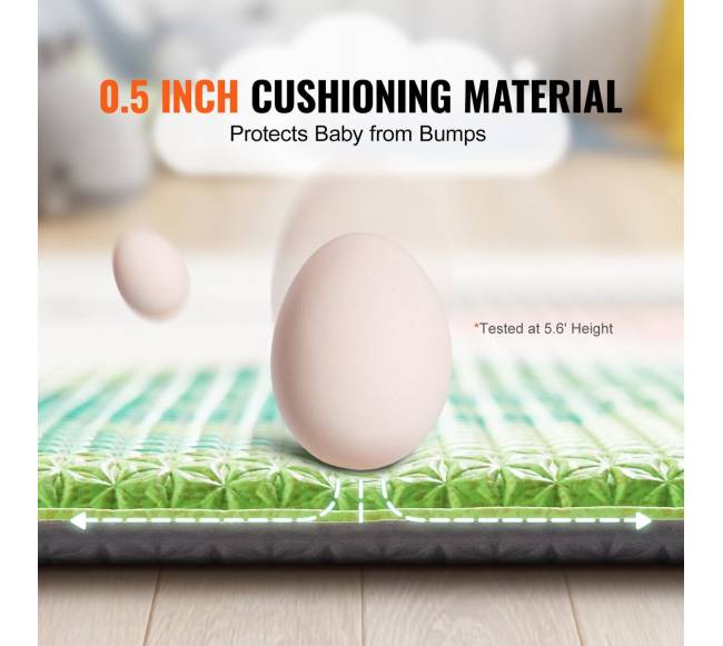 Vaikiškas žaidimų kilimėlis 140x210 cm dvi pusės2