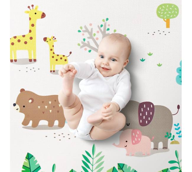 Vaikiškas žaidimų kilimėlis 140x210 cm dvi pusės7