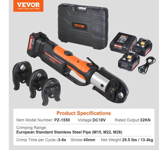 Vamzdžių užspaudimo įrenginys su akumuliatoriumi6